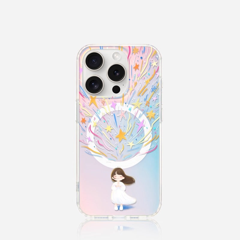 iCraftPro | Magnetic Holographic Case for iPhone 12/13/14/15/16/17 Pro Max