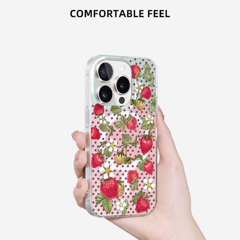 Strawberry Dot - Phone Case