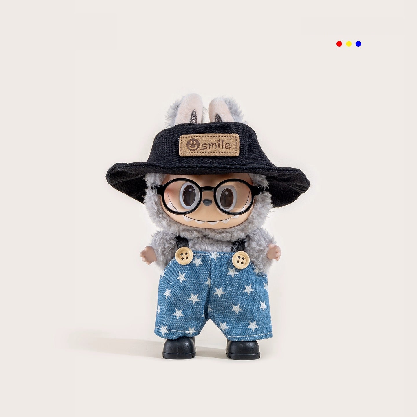 iCraftPro | Handmade Overalls Vinyl Pendant Trendy Labubu Exquisite Clothes