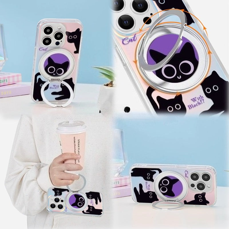 Curious Cat - Phone Case