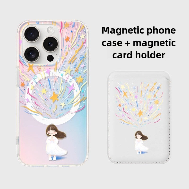 iCraftPro | Magnetic Holographic Case for iPhone 12/13/14/15/16/17 Pro Max