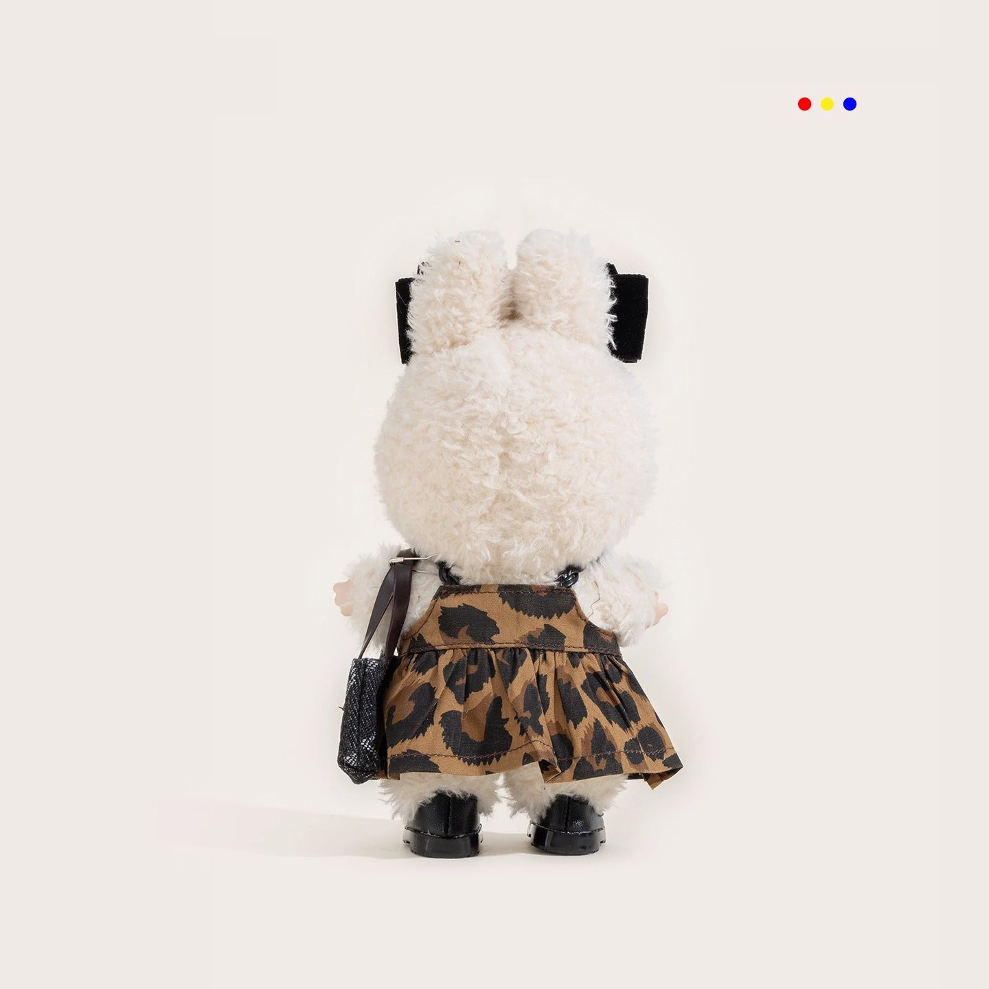 iCraftPro | Delicate Retro Leopard Print Rabub Handmade Labubu 4pcs Clothes