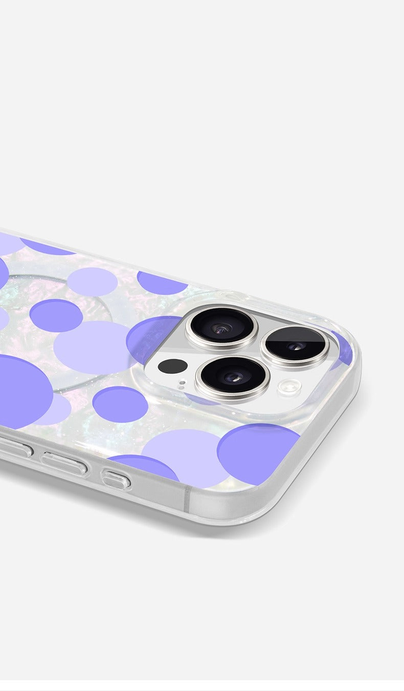 iCraftPro | Magnetic Purple Shell Case for iPhone 17-13 Pro Max | Women's Design