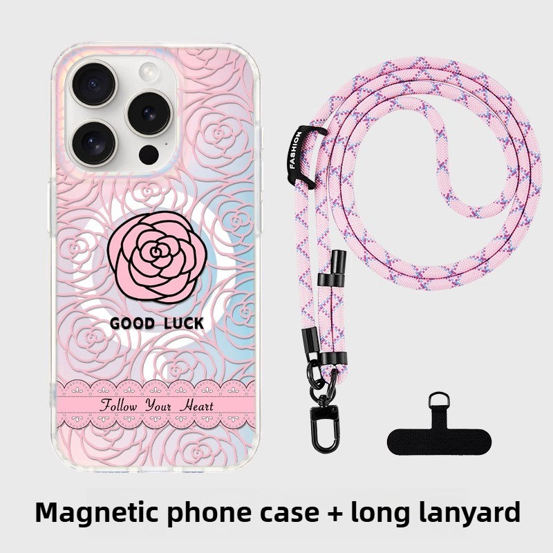 Line Rose - Phone Case
