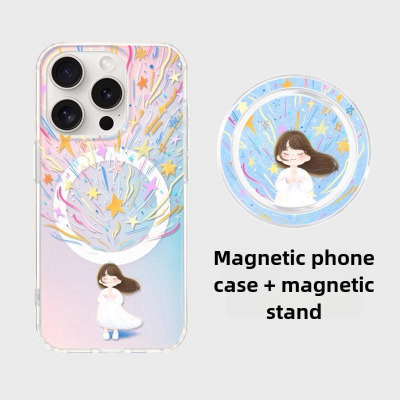 iCraftPro | Magnetic Holographic Case for iPhone 12/13/14/15/16/17 Pro Max