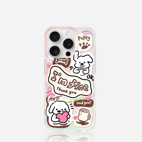 Coffee Puppy - Phone Case