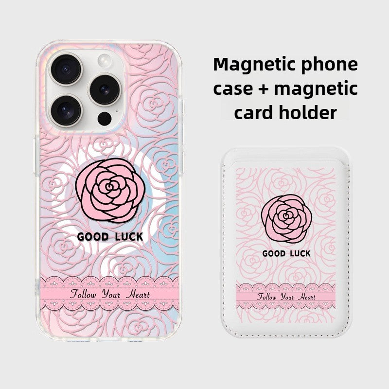 Line Rose - Phone Case