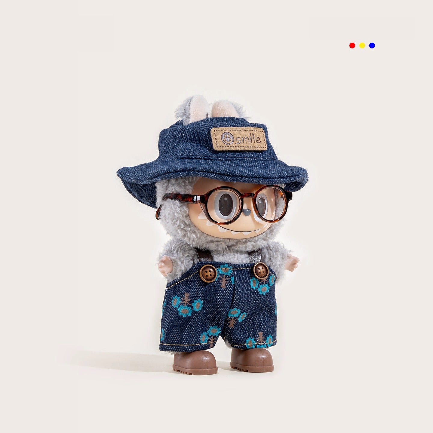 iCraftPro | Handmade Overalls Vinyl Pendant Trendy Labubu Exquisite Clothes