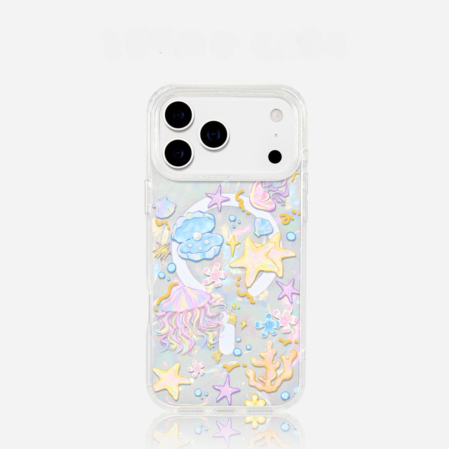 iCraftPro | Colorful Seashells Dreamy Ocean Case for iPhone 13-17 Pro Max