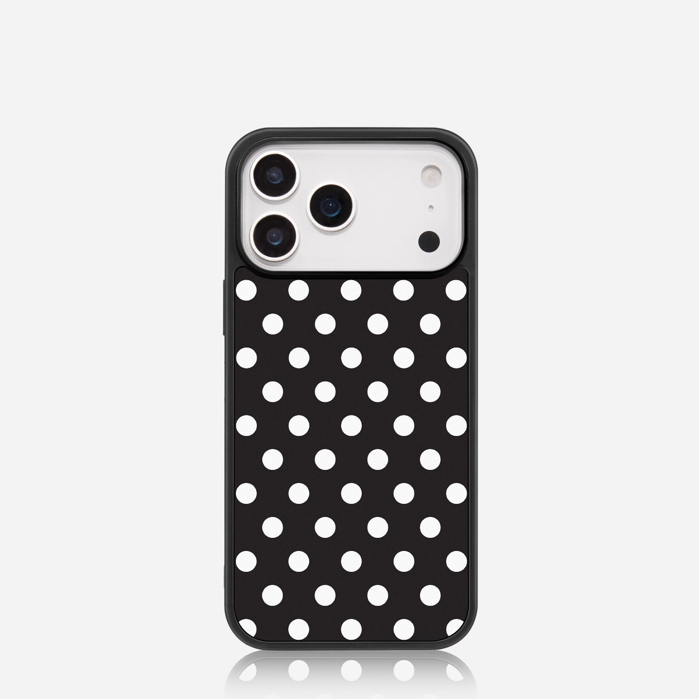 iCraftPro | Matte Magnetic Case with Polka Dot Pattern for iPhone 12/13/14/15/16 Pro/17 Pro Max
