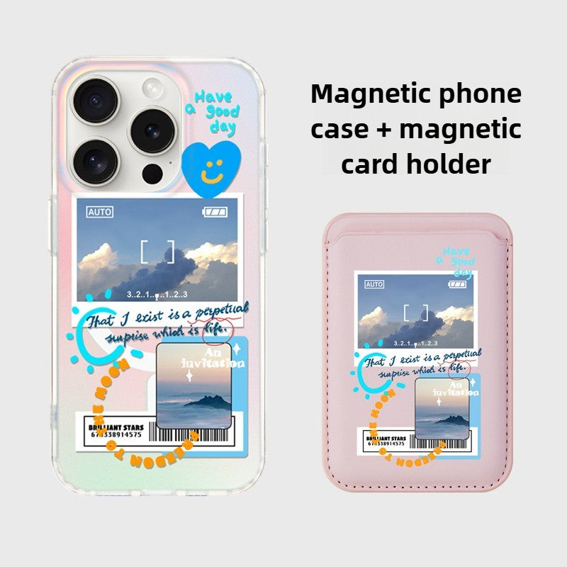 iCraftPro | Dreamy Cloud Case ☁️ with MagSafe & Lanyard for Women