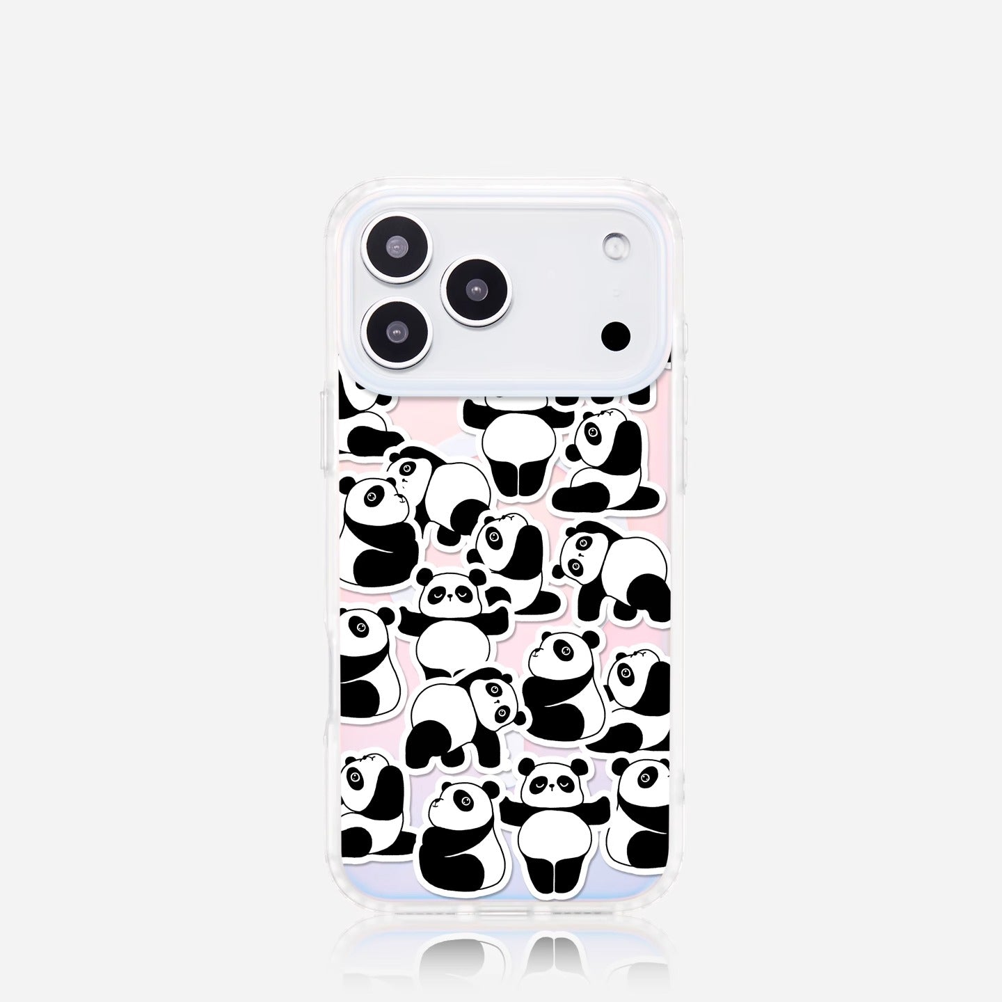 iCraftPro | Magnetic Case with Unique Cartoon Panda Design, MagSafe Compatible for iPhone 12/13/14/15/16/17 Pro Max