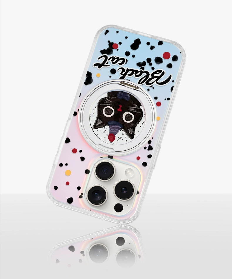 Oil Cat - Phone Case