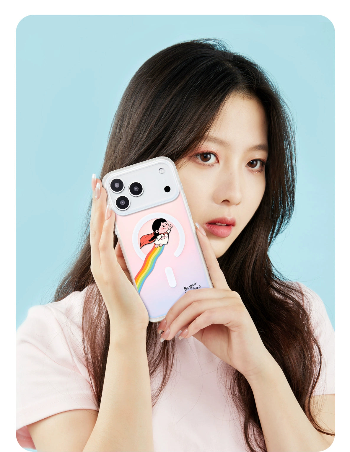 iCraftPro | Gradient Holographic MagSafe Case with Strap for iPhone 12-17 Pro Max