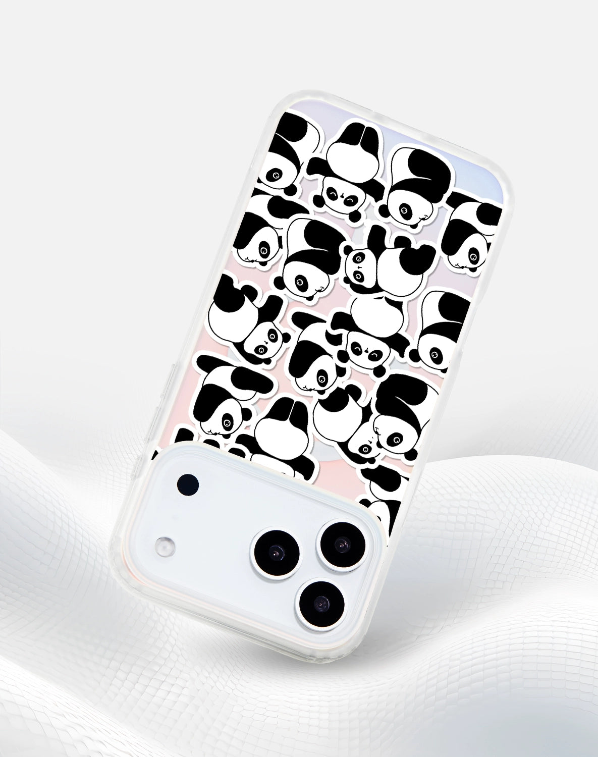 iCraftPro | Magnetic Case with Unique Cartoon Panda Design, MagSafe Compatible for iPhone 12/13/14/15/16/17 Pro Max