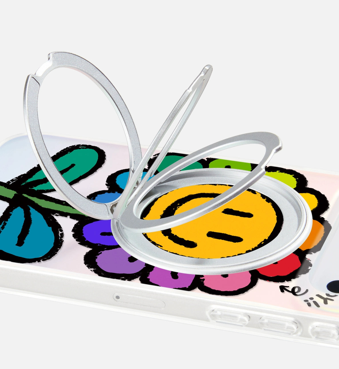 iCraftPro | Magnetic Stand Case for iPhone 13-17 Pro Max | Niche Rainbow Prism