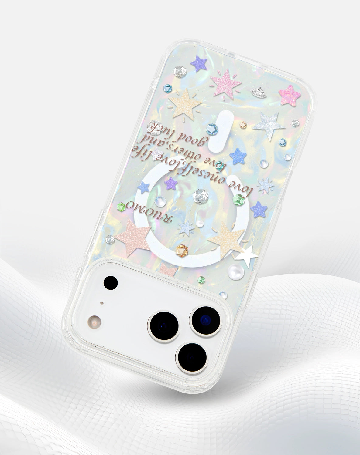 iCraftPro | Aesthetic Shell and Stars Design - MagSafe Protective Case for iPhone 17ProMax 16/15/14