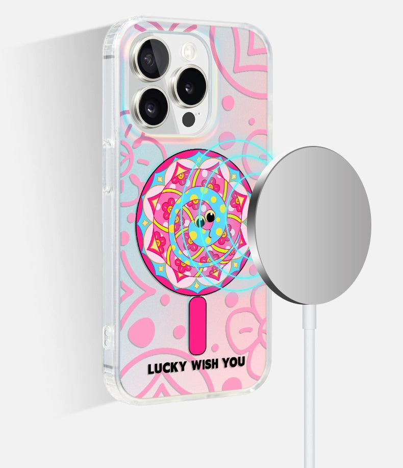 Patterned Snake - Phone Case