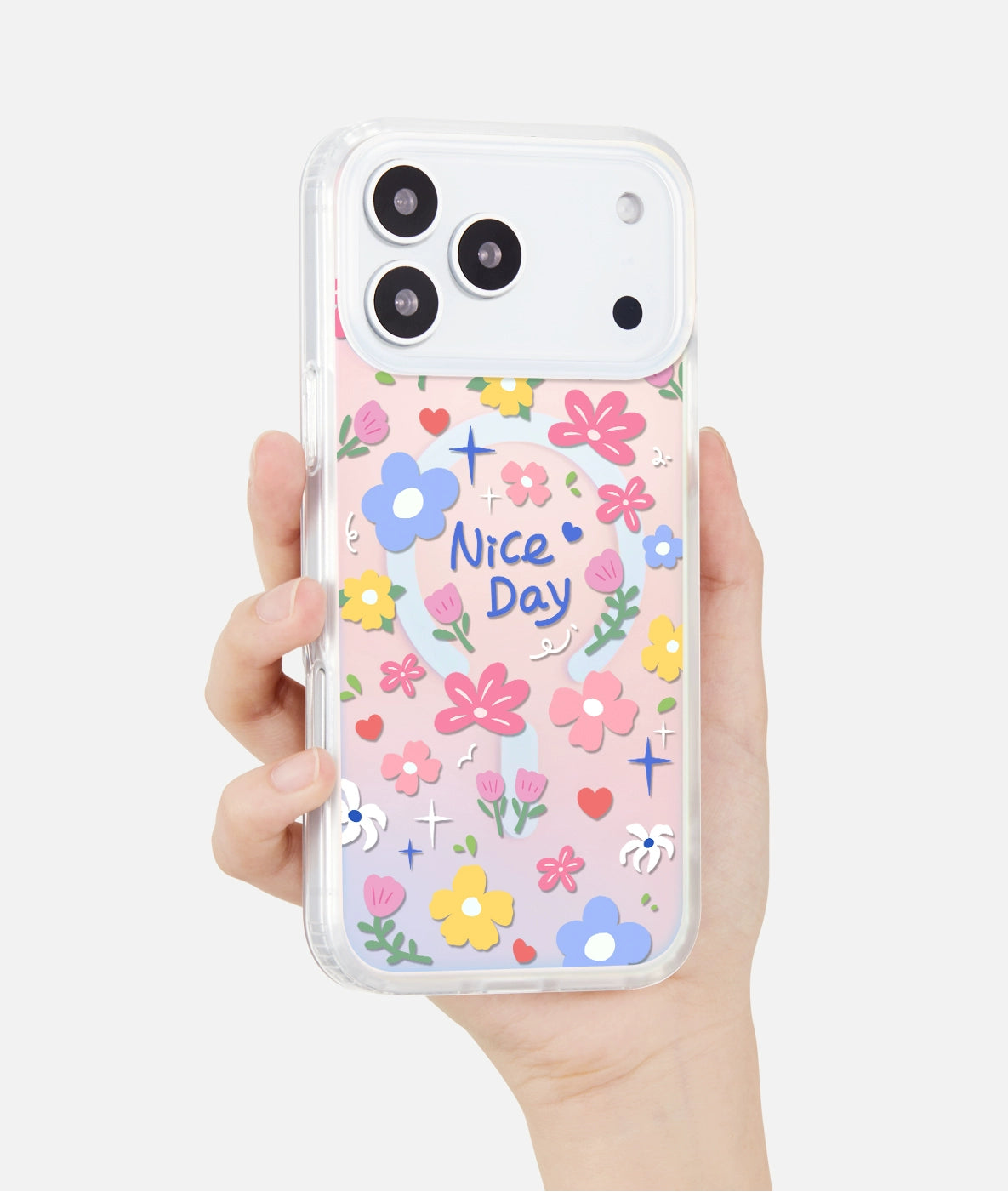 iCraftPro | MagSafe Case: Floral Design with Strap
