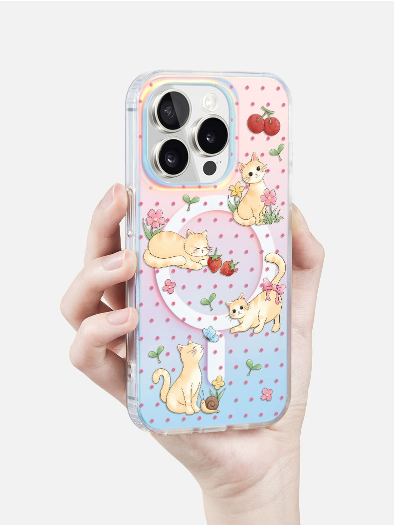 Kitten Dot - Phone Case
