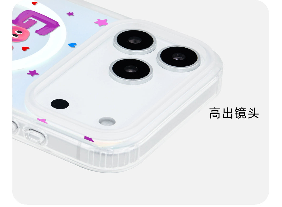 iCraftPro | iPhoneApple Series Super Stylish Dopamine Colorful Letter Anti-Drop Case