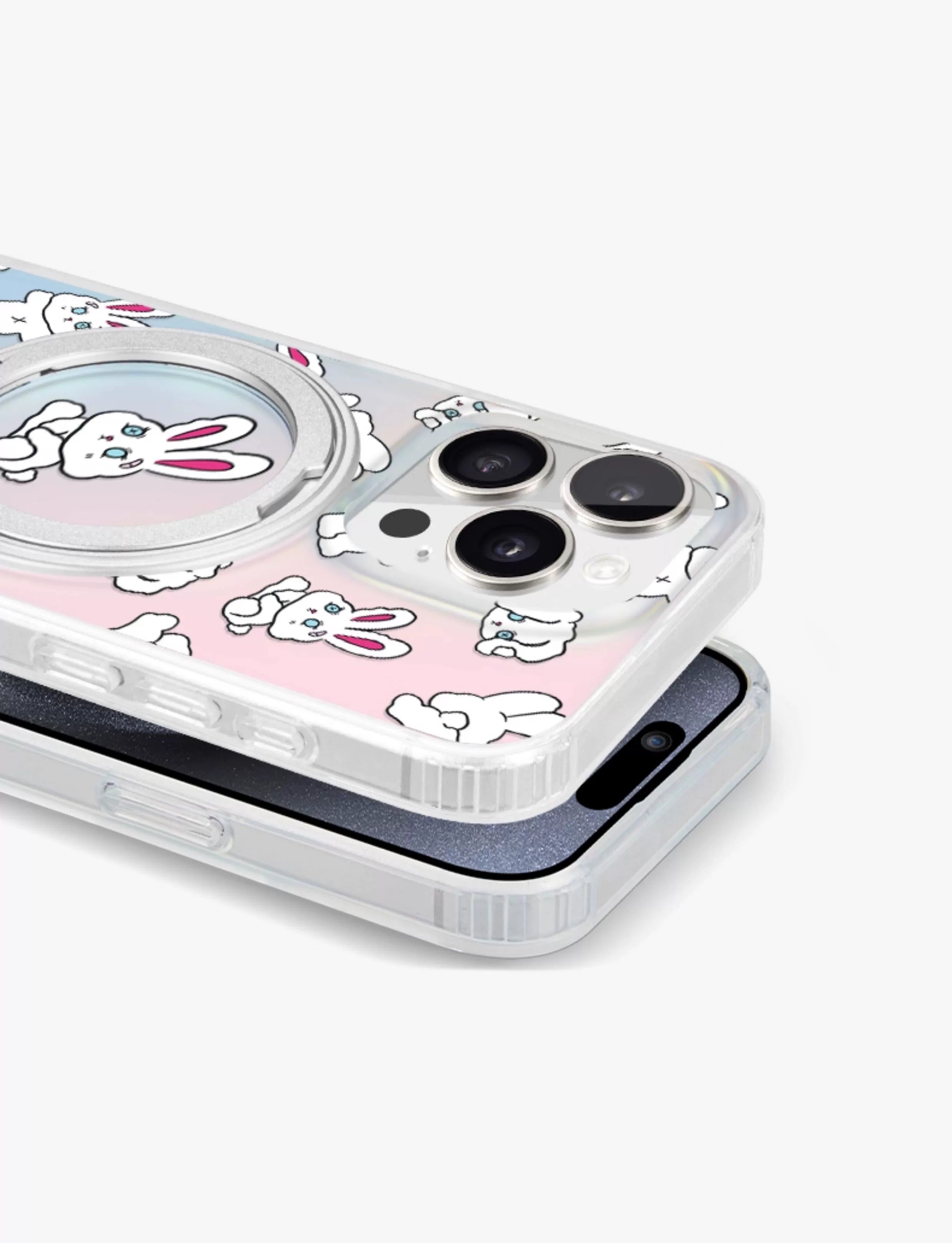 Bunny Stand - Phone Case