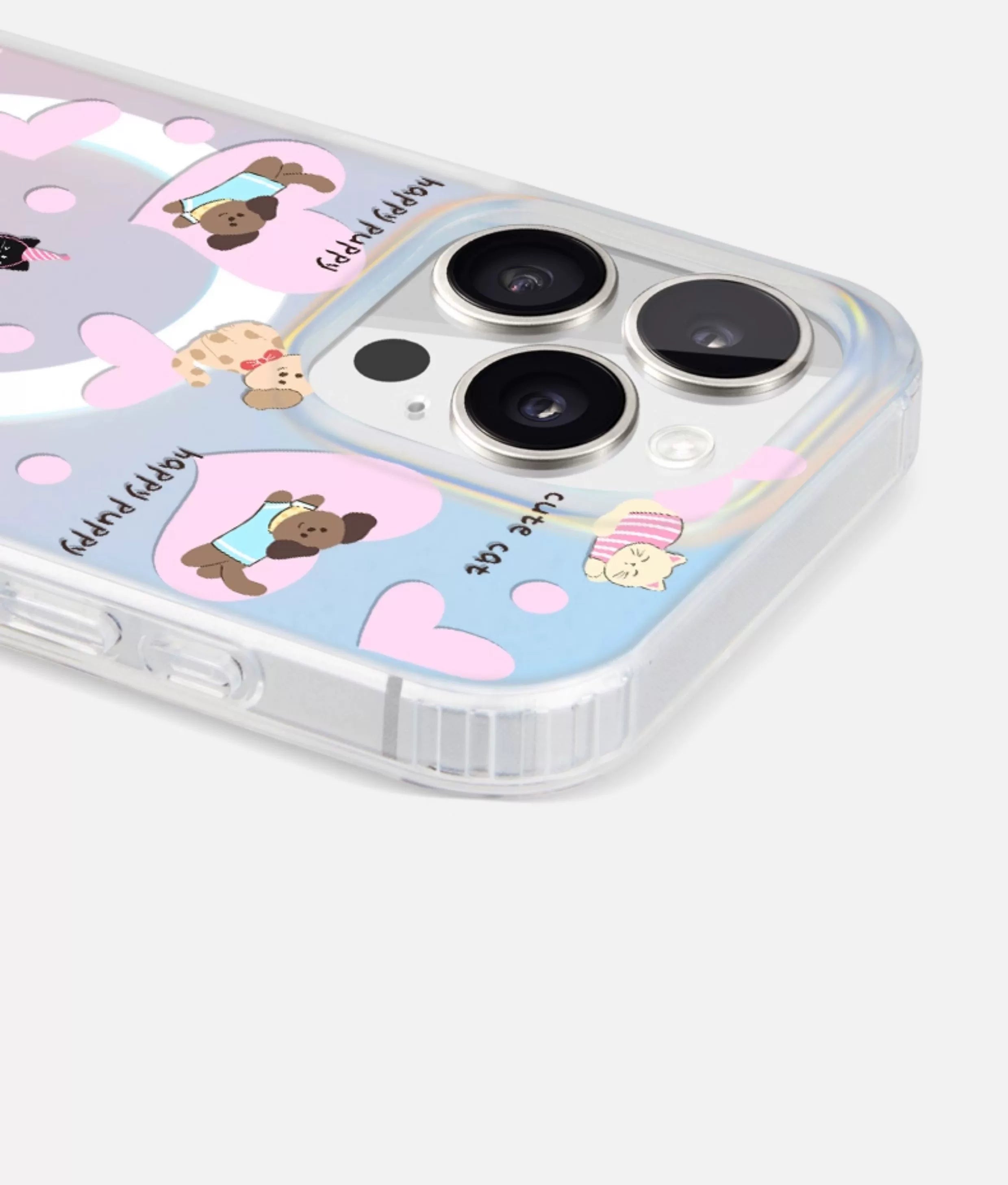 iCraftPro | Chic Adorable Pet Case - Magnetic Frosted Finish for iPhone 12 to 17 Pro Max