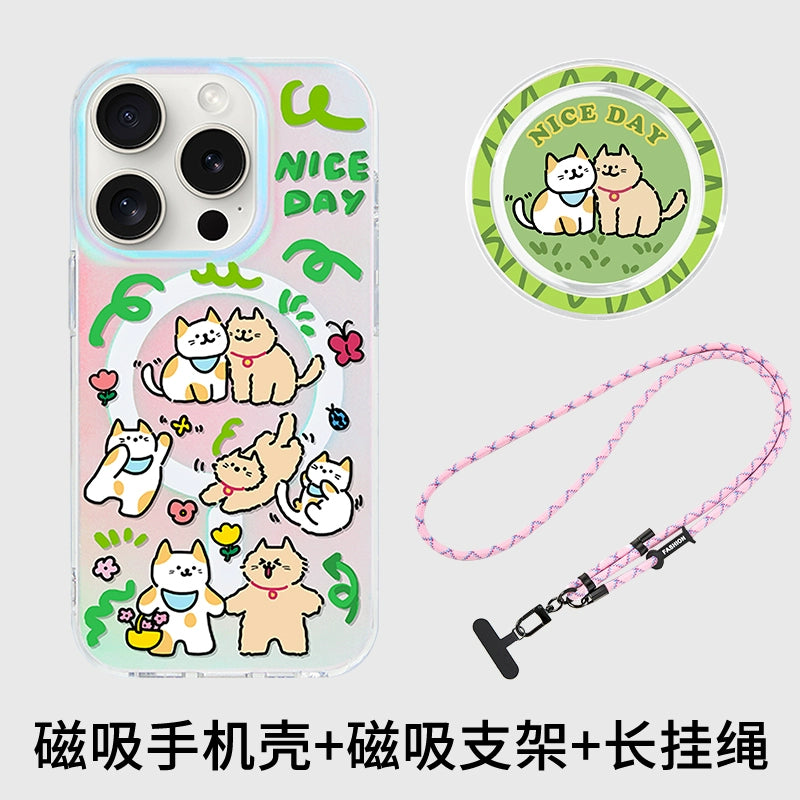 Happy Cat - Phone Case