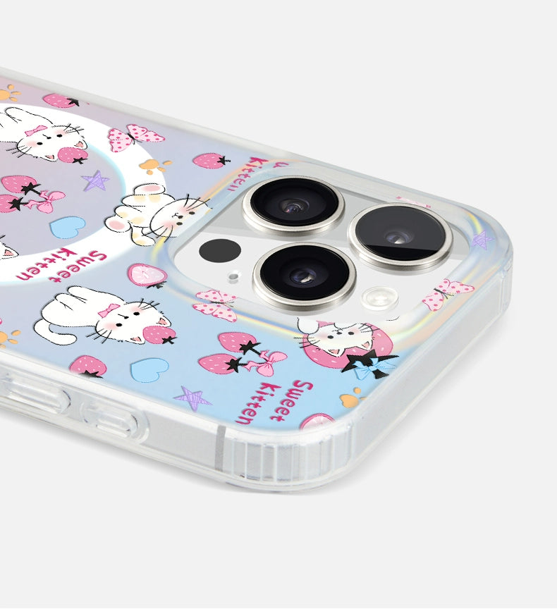 Strawberry Cat - Phone Case