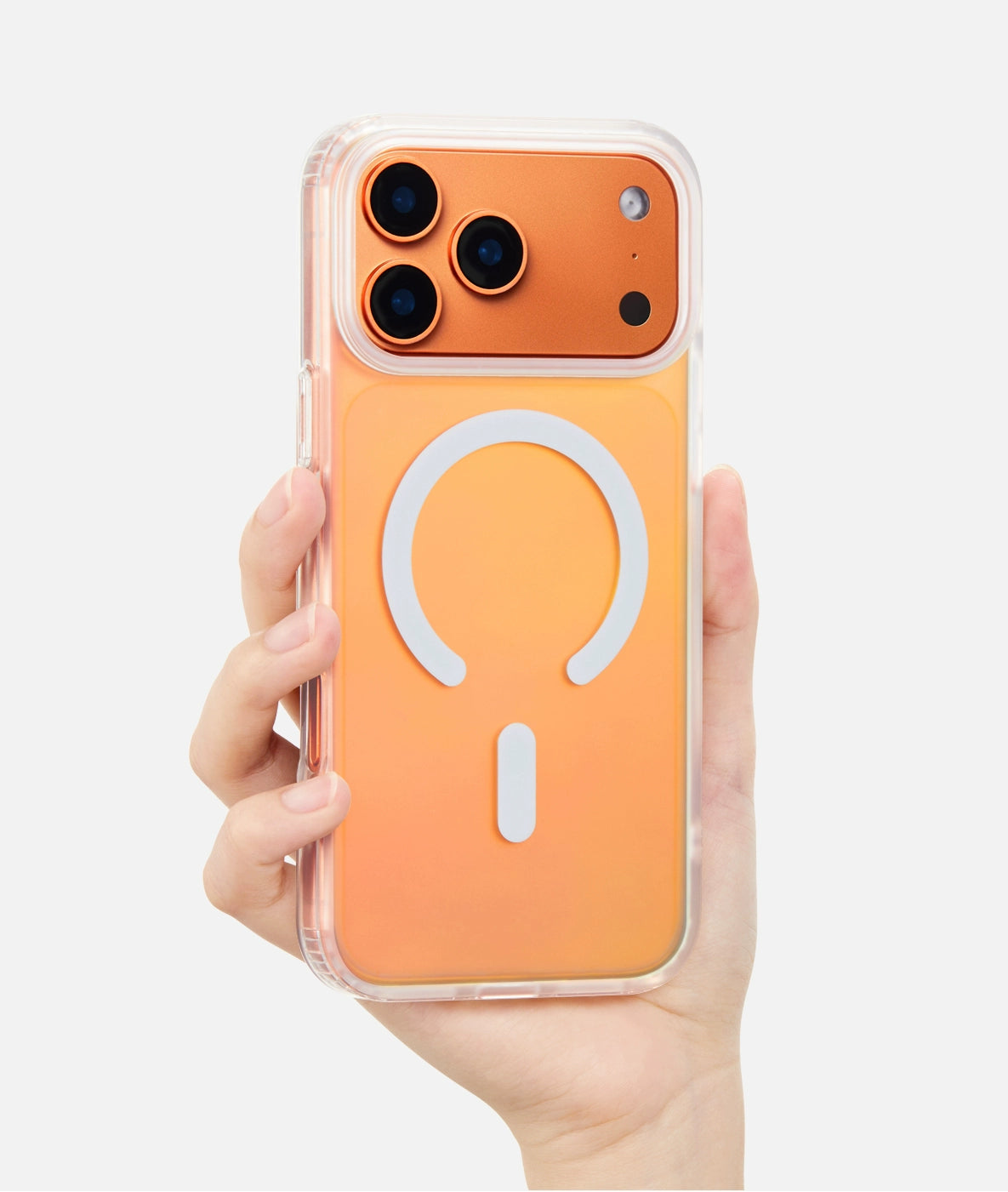 iCraftPro | Iridescent MagSafe Case for iPhone 17-13 Series with Detachable Lanyard