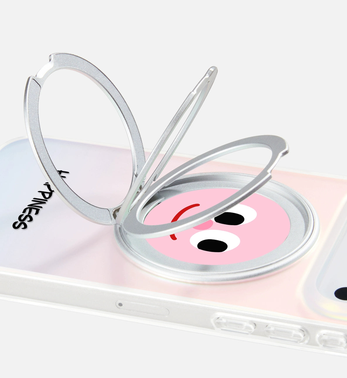 iCraftPro | Premium Magnetic iPhone Case with Kickstand | Summer Holographic Emoji Style