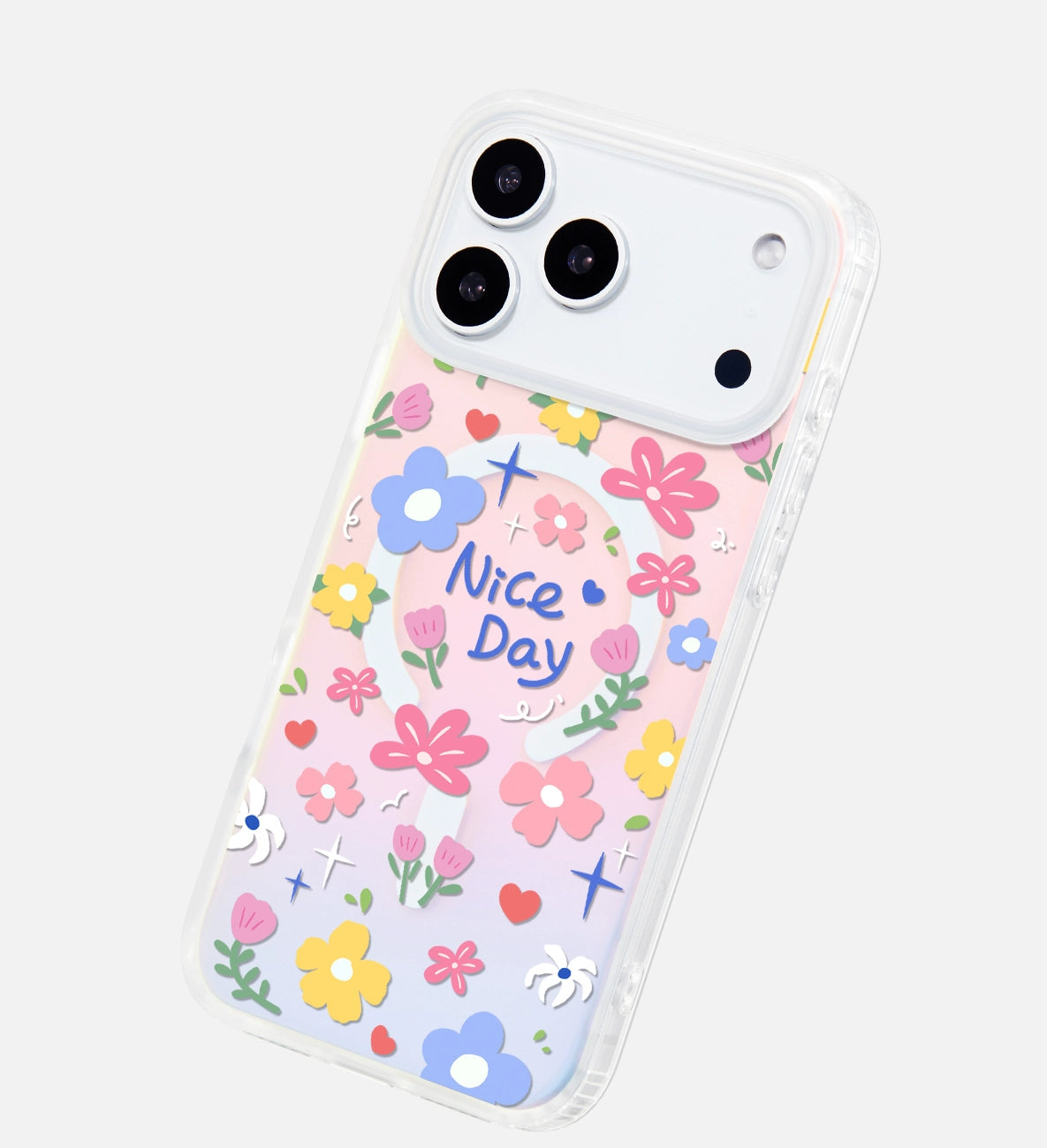 iCraftPro | MagSafe Case: Floral Design with Strap