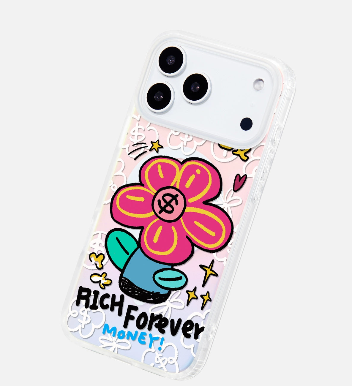 iCraftPro | Apple 17ProMax Case for iPhone 16/15/14 - MagSafe Aesthetic Wealth Motif