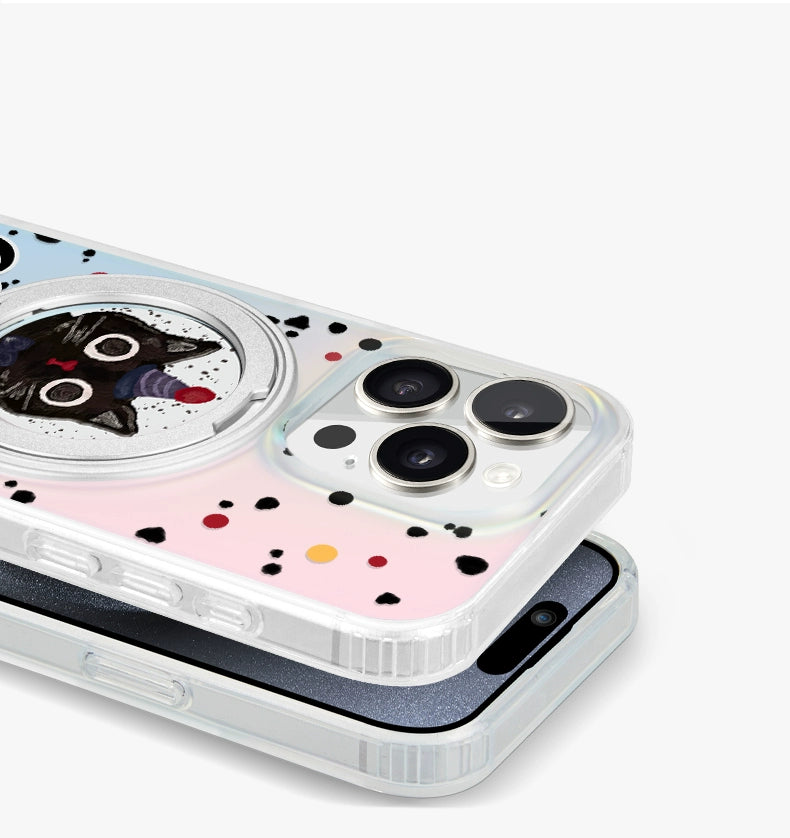 Oil Cat - Phone Case
