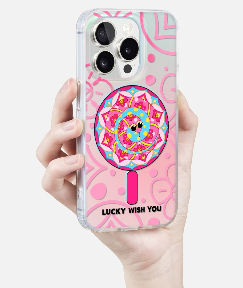 Patterned Snake - Phone Case