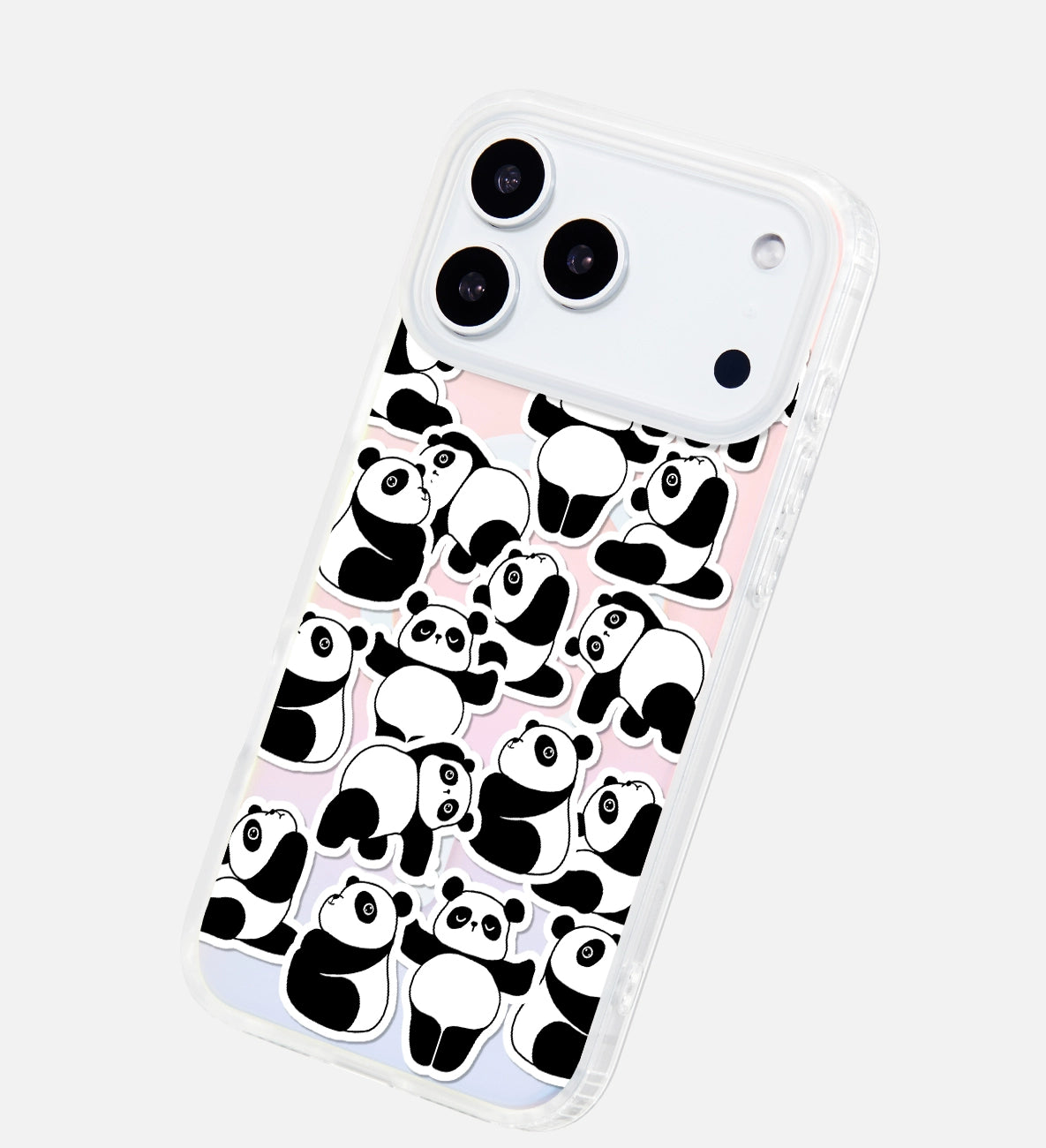 iCraftPro | Magnetic Case with Unique Cartoon Panda Design, MagSafe Compatible for iPhone 12/13/14/15/16/17 Pro Max