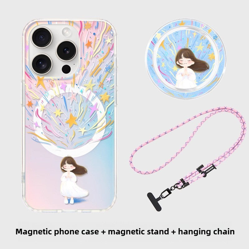 iCraftPro | Magnetic Holographic Case for iPhone 12/13/14/15/16/17 Pro Max