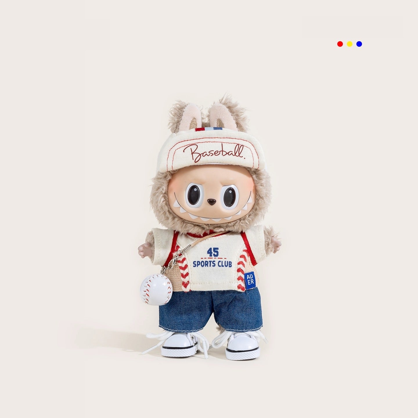 iCraftPro | Sports Style Baseball Handmade Labubu 5pcs Clothes