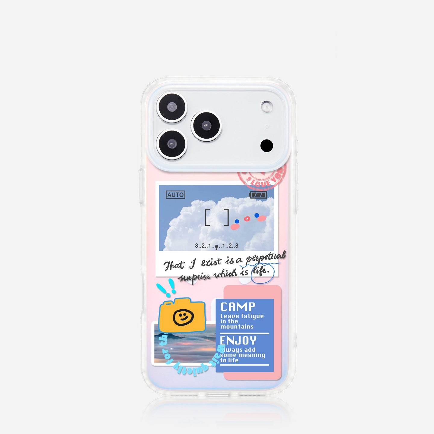 Cloud Postcard - Phone Case