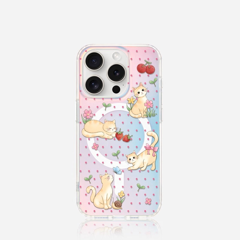 Kitten Dot - Phone Case