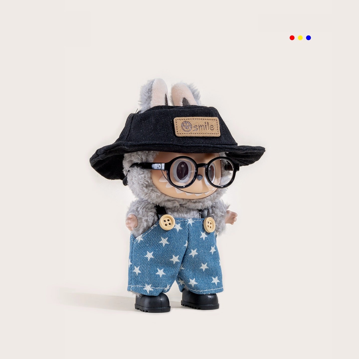 iCraftPro | Handmade Overalls Vinyl Pendant Trendy Labubu Exquisite Clothes