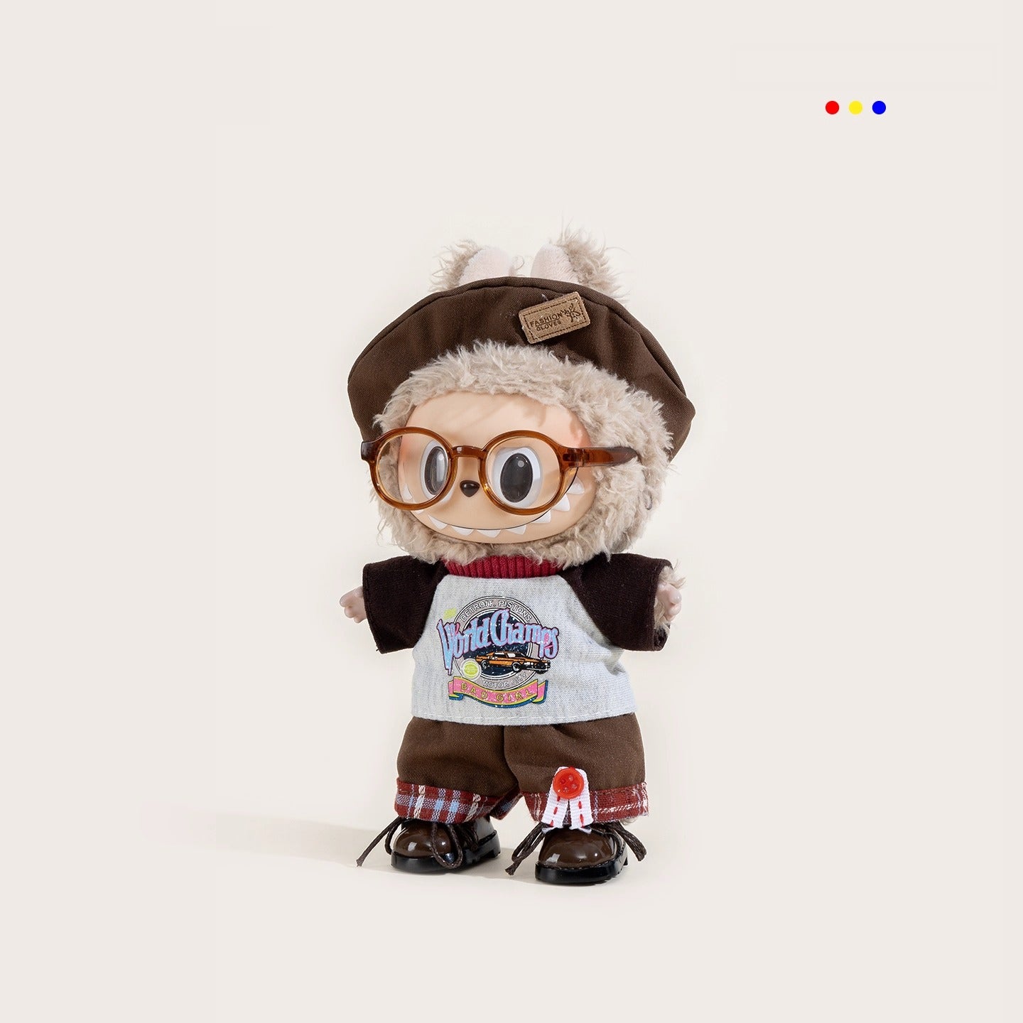 iCraftPro | American Retro Style Labubu Vinyl Doll Baby Clothes