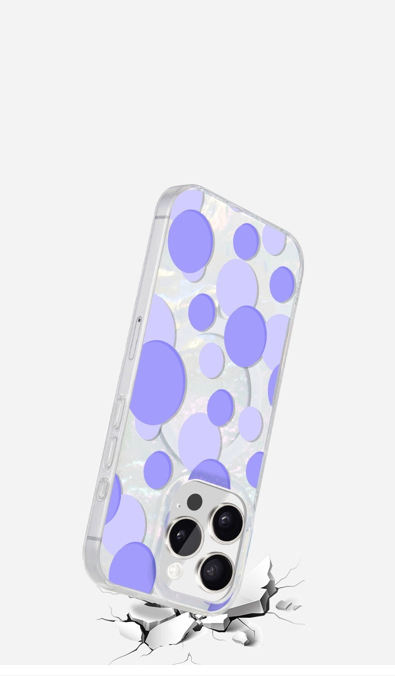 iCraftPro | Magnetic Purple Shell Case for iPhone 17-13 Pro Max | Women's Design