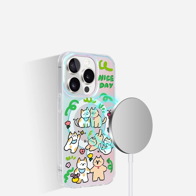 Happy Cat - Phone Case