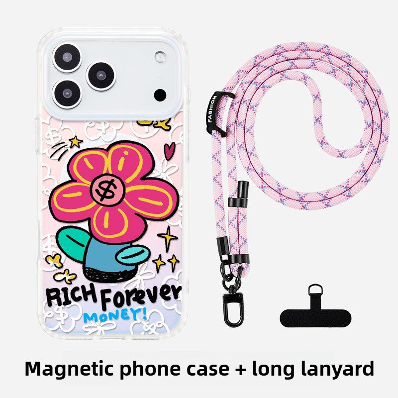 iCraftPro | Apple 17ProMax Case for iPhone 16/15/14 - MagSafe Aesthetic Wealth Motif