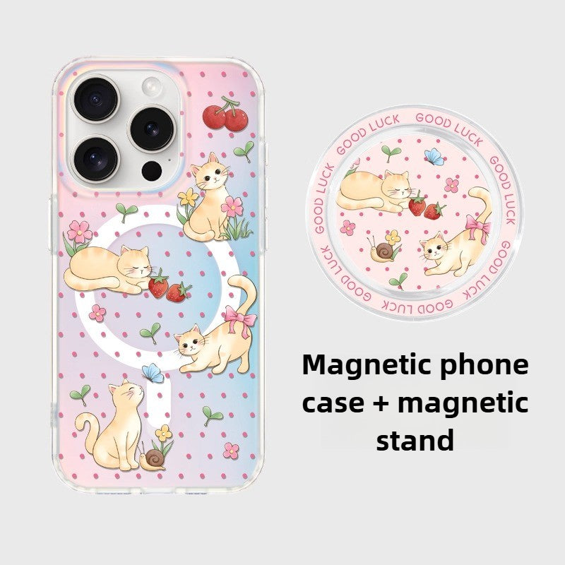 Kitten Dot - Phone Case
