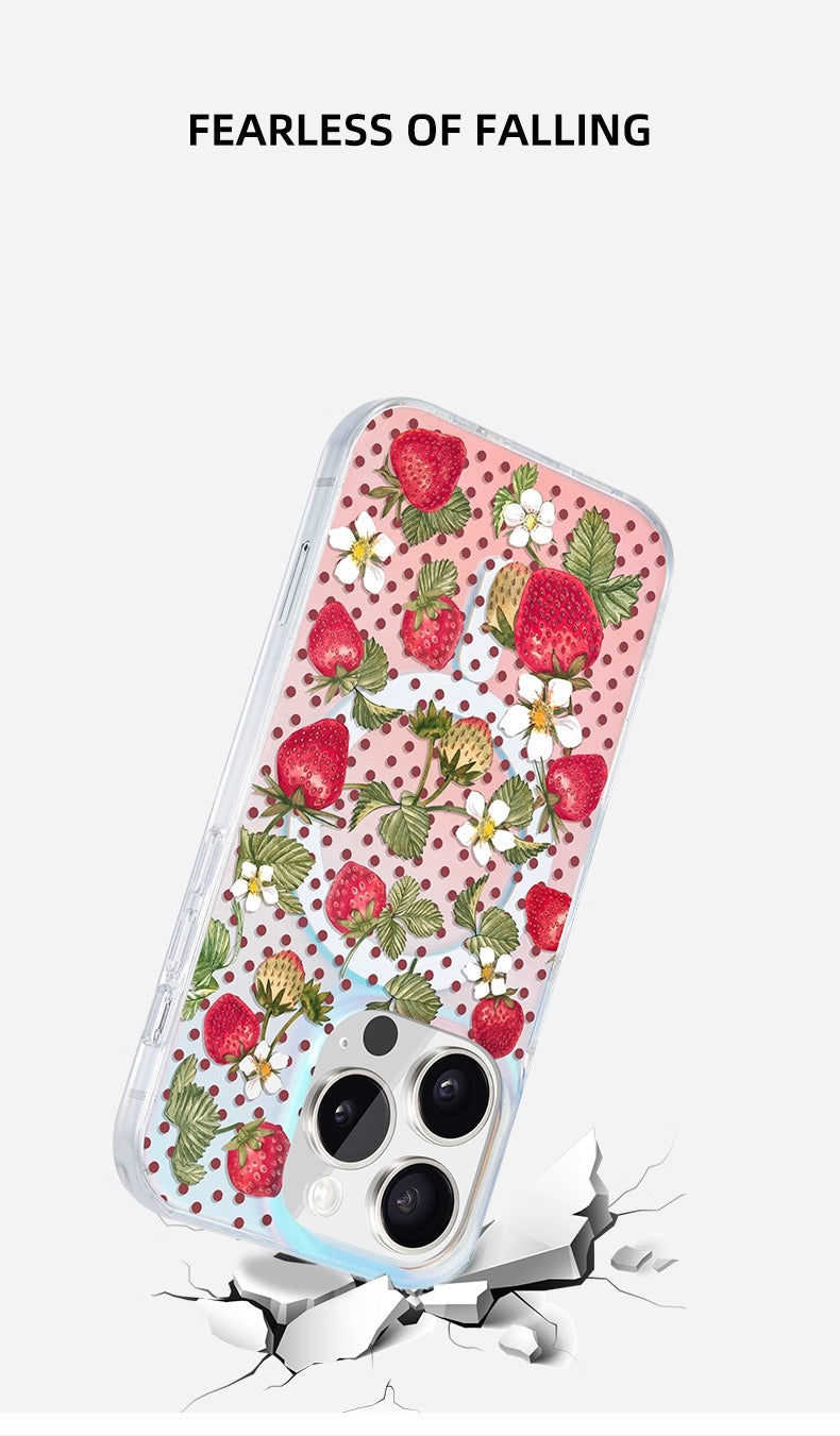 Strawberry Dot - Phone Case