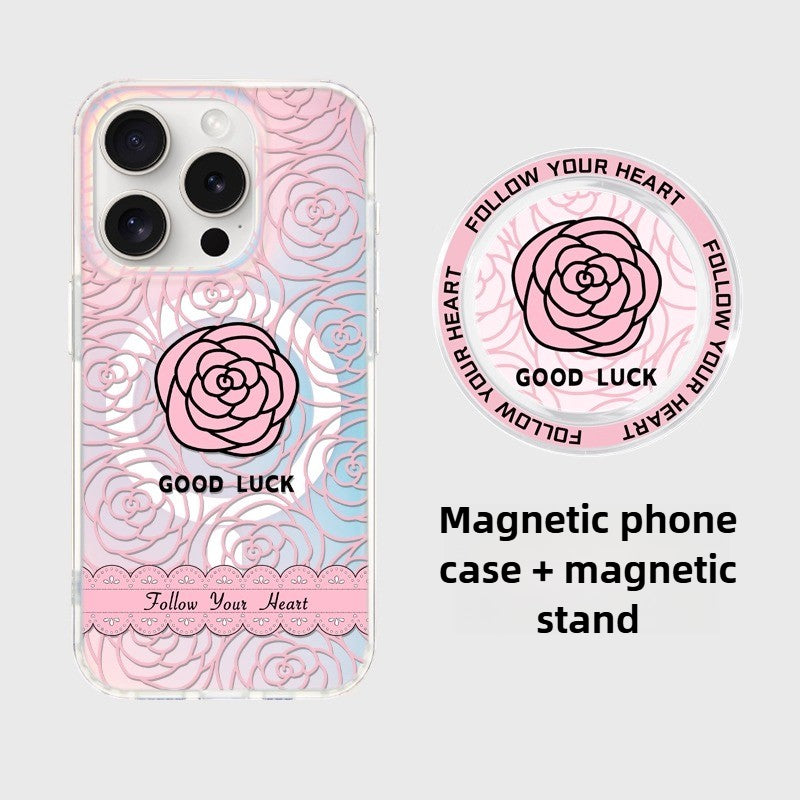 Line Rose - Phone Case