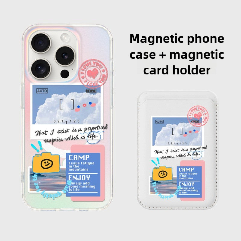 iCraftPro | Dreamy Cloud Case ☁️ with MagSafe & Lanyard for Women