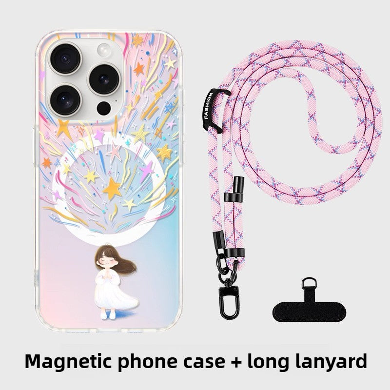 iCraftPro | Magnetic Holographic Case for iPhone 12/13/14/15/16/17 Pro Max